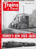 "Pennsy's New Juice Jacks," Front Cover, 1954